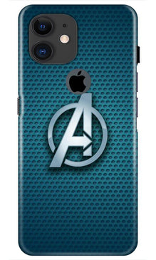 Avengers Mobile Back Case for iPhone 11 Logo Cut (Design - 246)