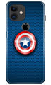 Captain America Shield Case for iPhone 11 Logo Cut (Design No. 253)