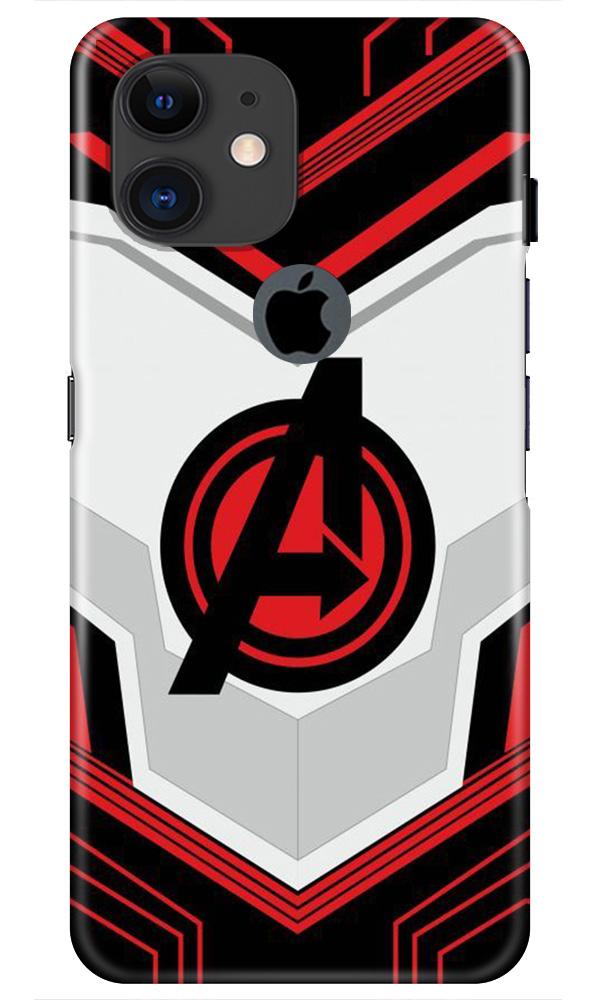 Avengers2 Case for iPhone 11 Logo Cut (Design No. 255)