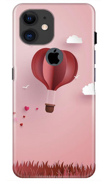 Parachute Mobile Back Case for iPhone 11 Logo Cut (Design - 286)