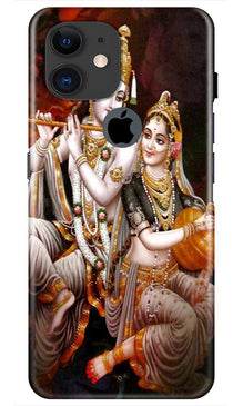 Radha Krishna Mobile Back Case for iPhone 11 Logo Cut (Design - 292)