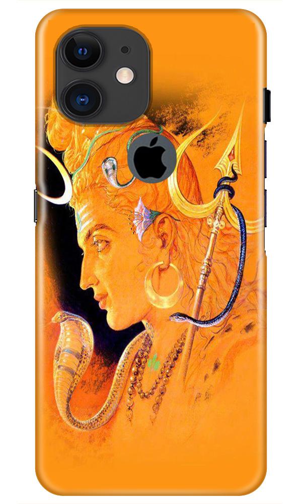 Lord Shiva Case for iPhone 11 Logo Cut (Design No. 293)