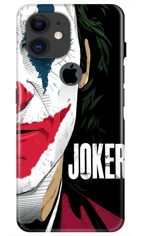 Joker Mobile Back Case for iPhone 11 Logo Cut (Design - 301)