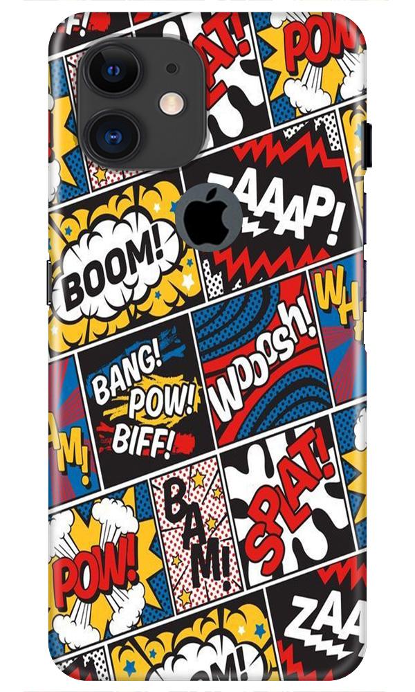 Boom Mobile Back Case for iPhone 11 Logo Cut (Design - 302)