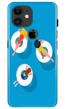 Girlish Mobile Back Case for iPhone 11 Logo Cut (Design - 306)