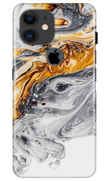 Marble Texture Mobile Back Case for iPhone 11 Logo Cut (Design - 310)