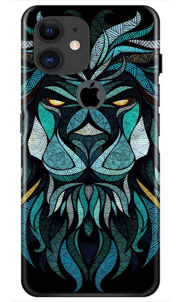 Lion Mobile Back Case for iPhone 11 Logo Cut (Design - 314)
