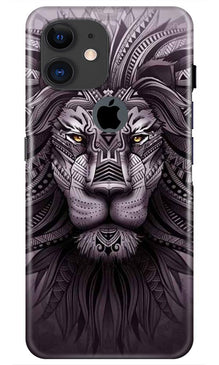 Lion Mobile Back Case for iPhone 11 Logo Cut (Design - 315)