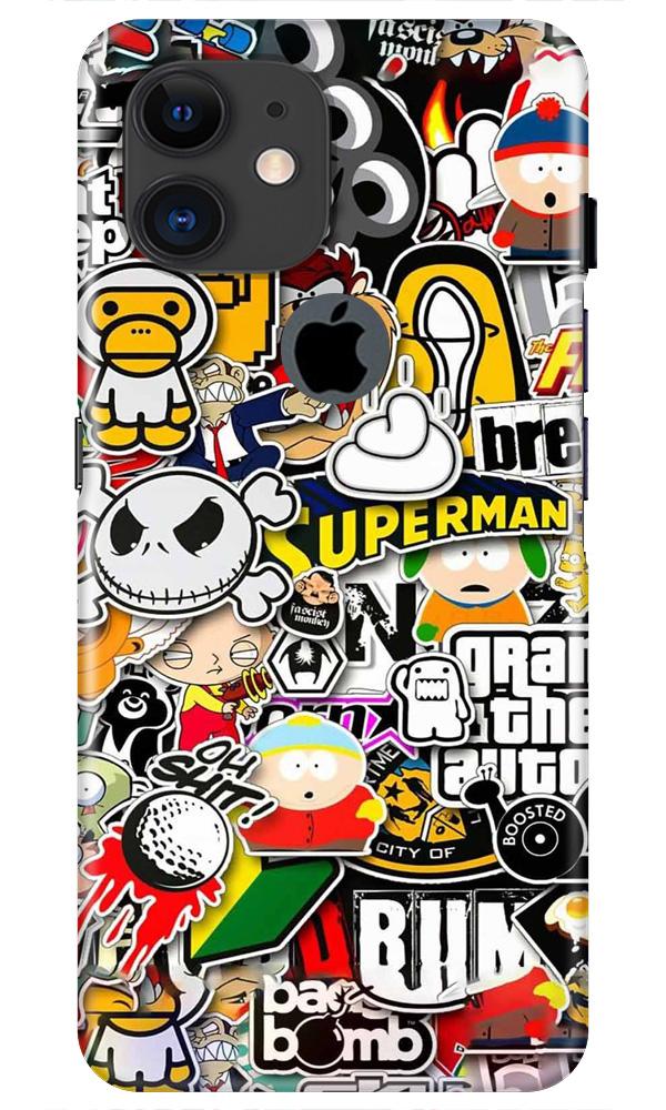 Designer Mobile Back Case for iPhone 11 Logo Cut (Design - 320)