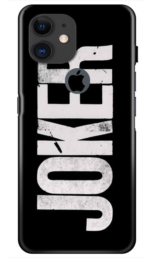 Joker Mobile Back Case for iPhone 11 Logo Cut (Design - 327)