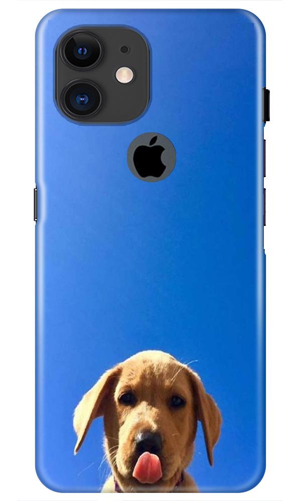 Dog Mobile Back Case for iPhone 11 Logo Cut (Design - 332)
