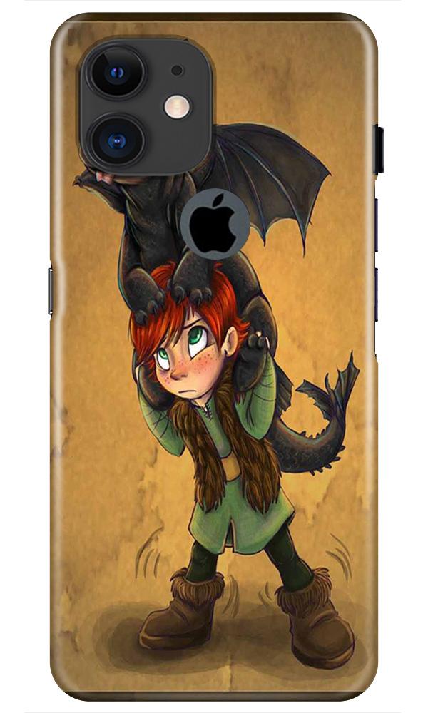 Dragon Mobile Back Case for iPhone 11 Logo Cut (Design - 336)