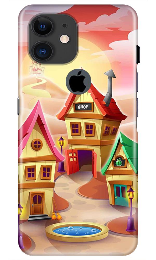 Sweet Home Mobile Back Case for iPhone 11 Logo Cut (Design - 338)