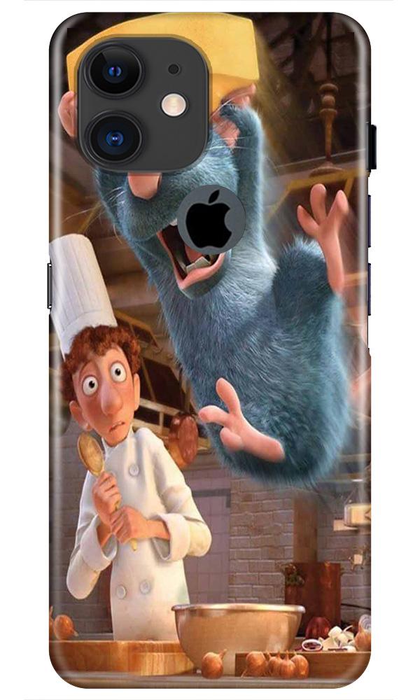 Ratatouille Mobile Back Case for iPhone 11 Logo Cut (Design - 347)