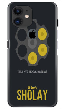 Sholay Mobile Back Case for iPhone 11 Logo Cut (Design - 356)
