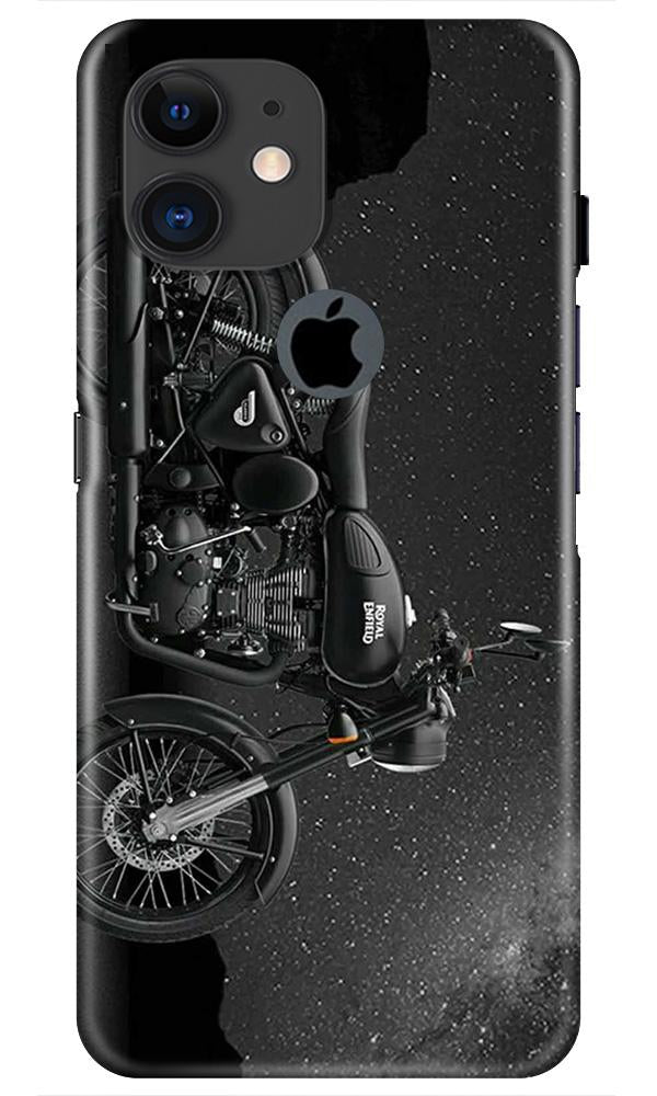 Royal Enfield Mobile Back Case for iPhone 11 Logo Cut (Design - 381)
