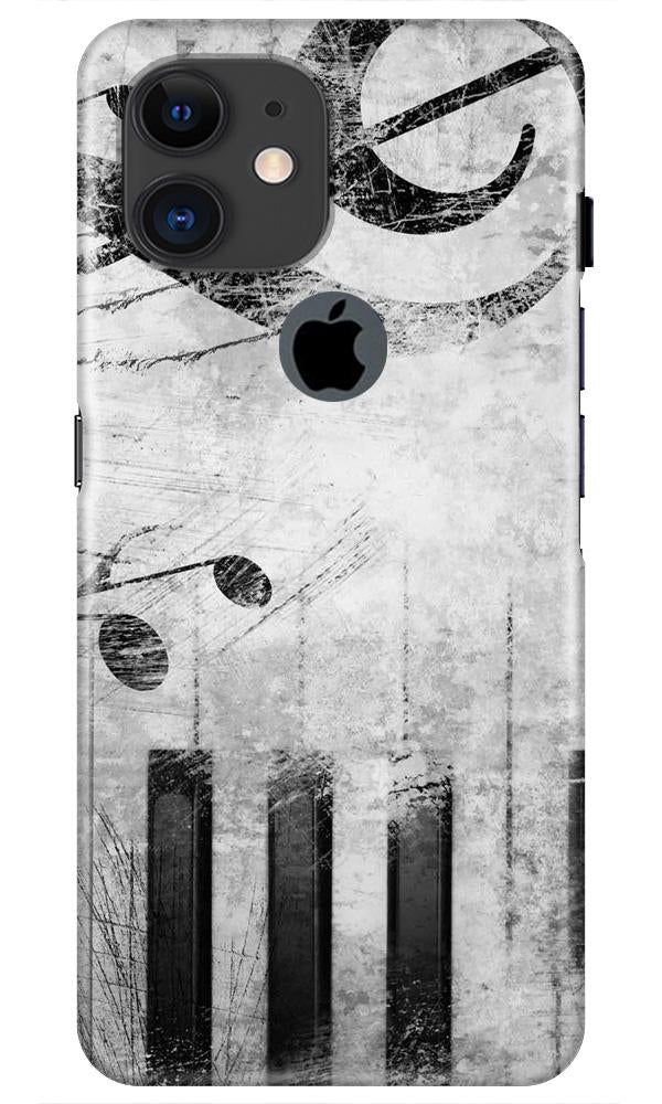 Music Mobile Back Case for iPhone 11 Logo Cut (Design - 394)