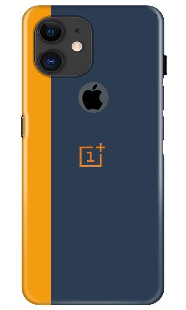 Oneplus Logo Mobile Back Case for iPhone 11 Logo Cut (Design - 395)
