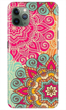 Rangoli art2 Mobile Back Case for iPhone 11 Pro Max (Design - 29)