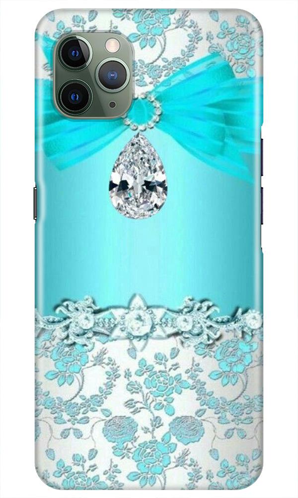 Shinny Blue Background Case for iPhone 11 Pro Max