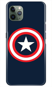 Captain America Mobile Back Case for iPhone 11 Pro Max (Design - 42)
