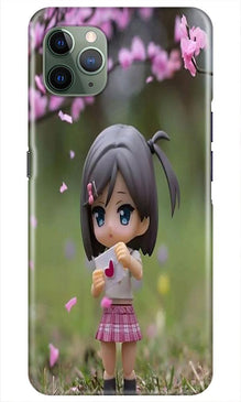 Cute Girl Mobile Back Case for iPhone 11 Pro Max (Design - 92)