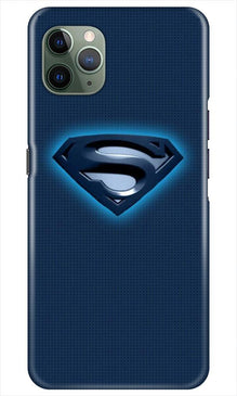 Superman Superhero Mobile Back Case for iPhone 11 Pro Max  (Design - 117)