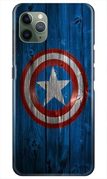 Captain America Superhero Mobile Back Case for iPhone 11 Pro Max  (Design - 118)