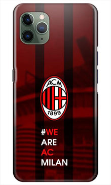 AC Milan Mobile Back Case for iPhone 11 Pro Max  (Design - 155)