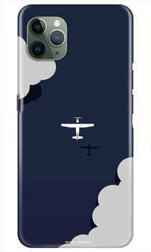 Clouds Plane Mobile Back Case for iPhone 11 Pro Max (Design - 196)