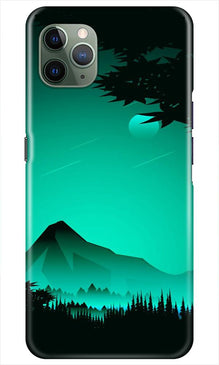 Moon Mountain Mobile Back Case for iPhone 11 Pro Max (Design - 204)
