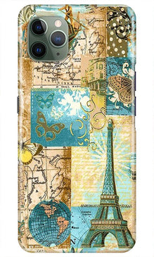 Travel Eiffel Tower Mobile Back Case for iPhone 11 Pro Max (Design - 206)