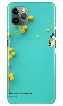 Flowers Girl Mobile Back Case for iPhone 11 Pro Max (Design - 216)