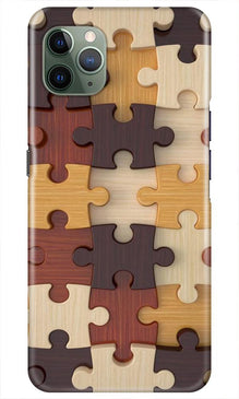 Puzzle Pattern Mobile Back Case for iPhone 11 Pro Max (Design - 217)