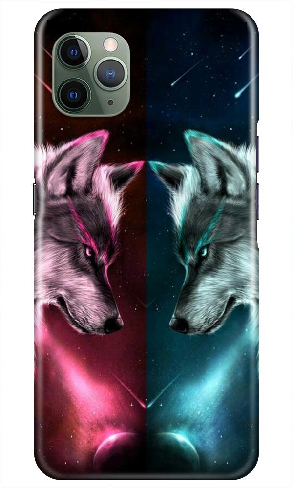 Wolf fight Case for iPhone 11 Pro Max (Design No. 221)