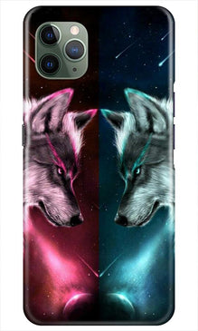 Wolf fight Mobile Back Case for iPhone 11 Pro Max (Design - 221)