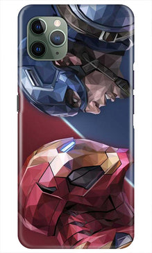 Ironman Captain America Mobile Back Case for iPhone 11 Pro Max (Design - 245)
