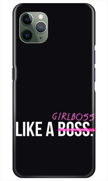Like a Girl Boss Mobile Back Case for iPhone 11 Pro Max (Design - 265)