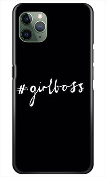 #GirlBoss Mobile Back Case for iPhone 11 Pro Max (Design - 266)