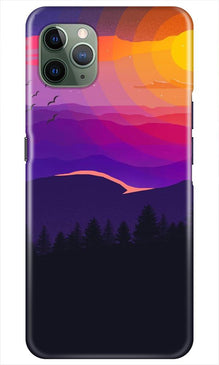 Sun Set Mobile Back Case for iPhone 11 Pro Max (Design - 279)