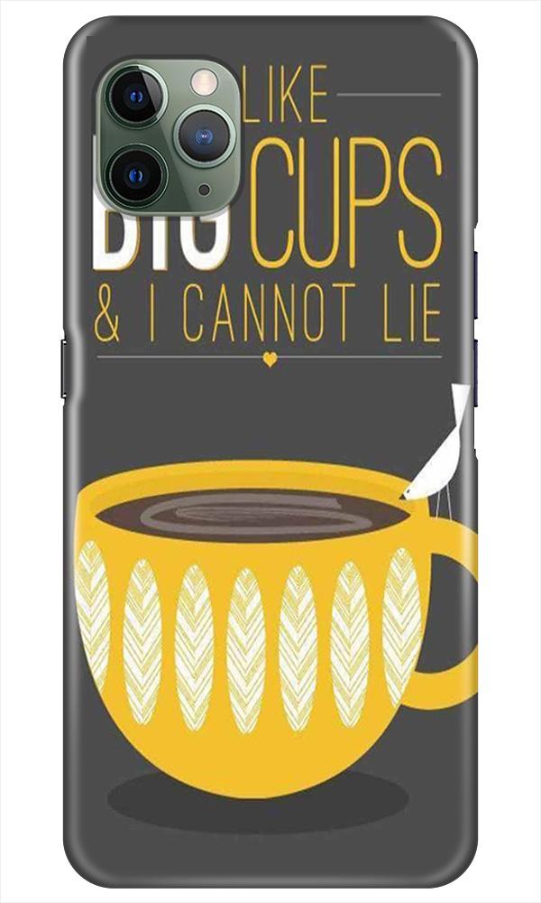 Big Cups Coffee Mobile Back Case for iPhone 11 Pro Max (Design - 352)