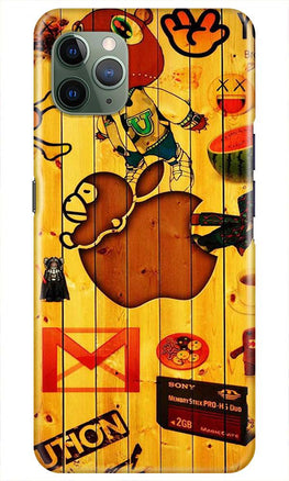 Wooden Texture Mobile Back Case for iPhone 11 Pro Max (Design - 367)