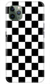 Black White Boxes Mobile Back Case for iPhone 11 Pro Max (Design - 372)