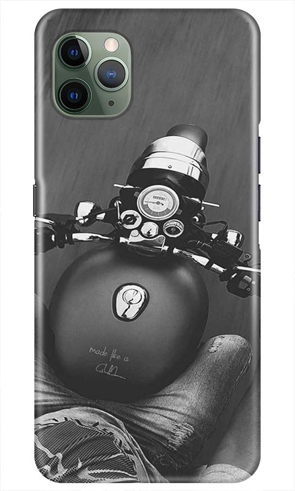 Royal Enfield Mobile Back Case for iPhone 11 Pro Max (Design - 382)