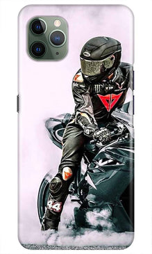 Biker Mobile Back Case for iPhone 11 Pro Max (Design - 383)