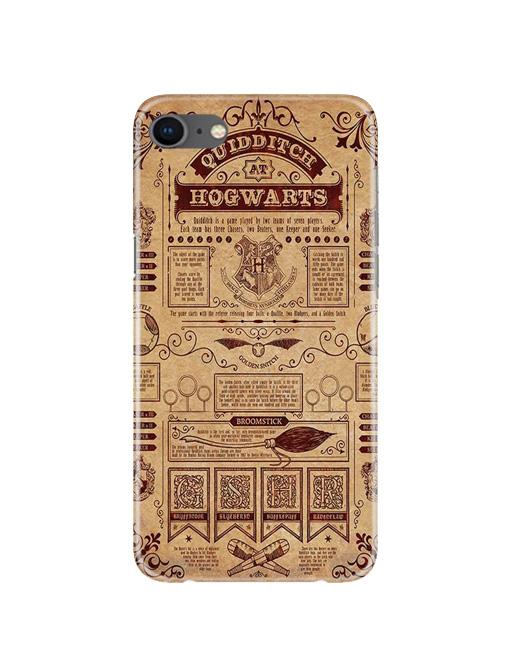Hogwarts Mobile Back Case for iPhone 8(Design - 304)