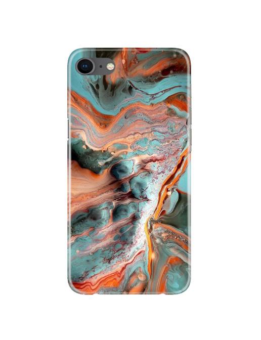 Marble Texture Mobile Back Case for iPhone 8  (Design - 309)