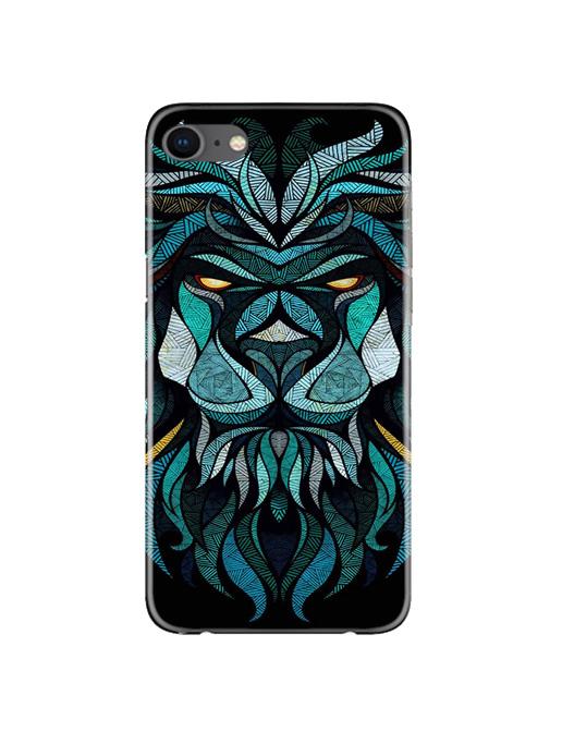 Lion Mobile Back Case for iPhone 8(Design - 314)