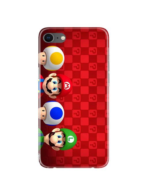 Mario Mobile Back Case for iPhone 8  (Design - 337)