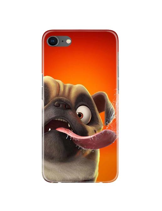 Dog Mobile Back Case for iPhone 8  (Design - 343)